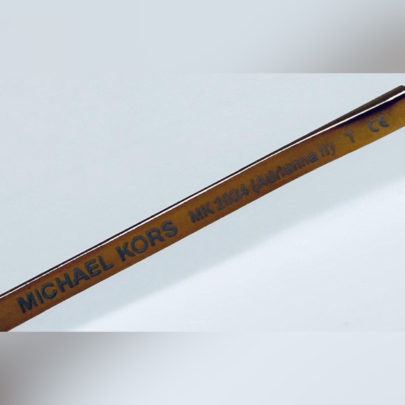 Michael Kors MK2024 Tortoise Oval Sunglasses Frames Only - Picture 8 of 8